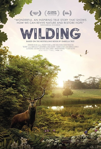 Póster de Wilding, el regreso de la naturaleza