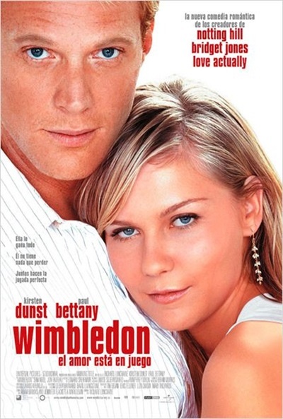 Póster de Wimbledon. El amor está en juego