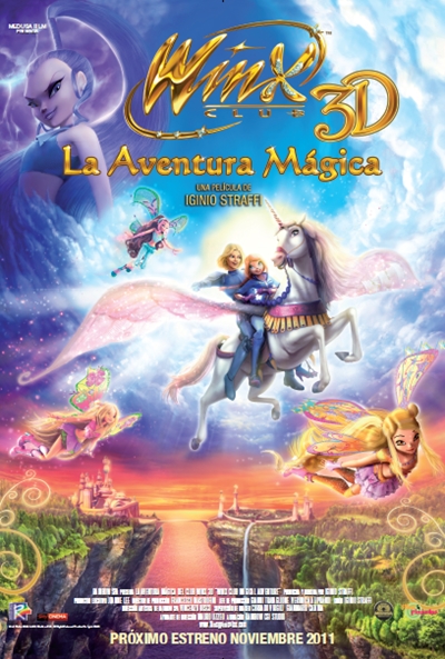 Póster de Winx 3D: La aventura mágica