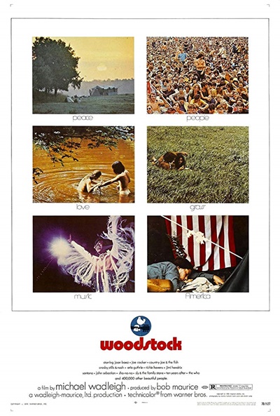 Póster de Woodstock, 3 días de paz y música