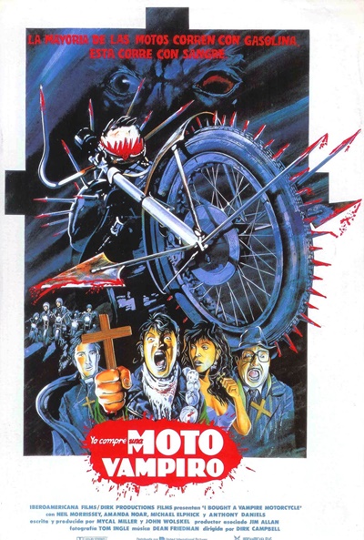 Póster de Yo compré una moto vampiro