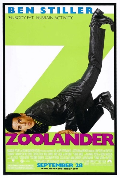 Póster de Zoolander: Un descerebrado de moda