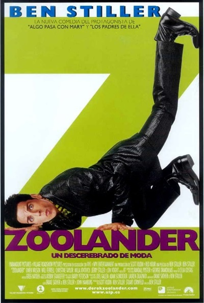 Póster de Zoolander: Un descerebrado de moda